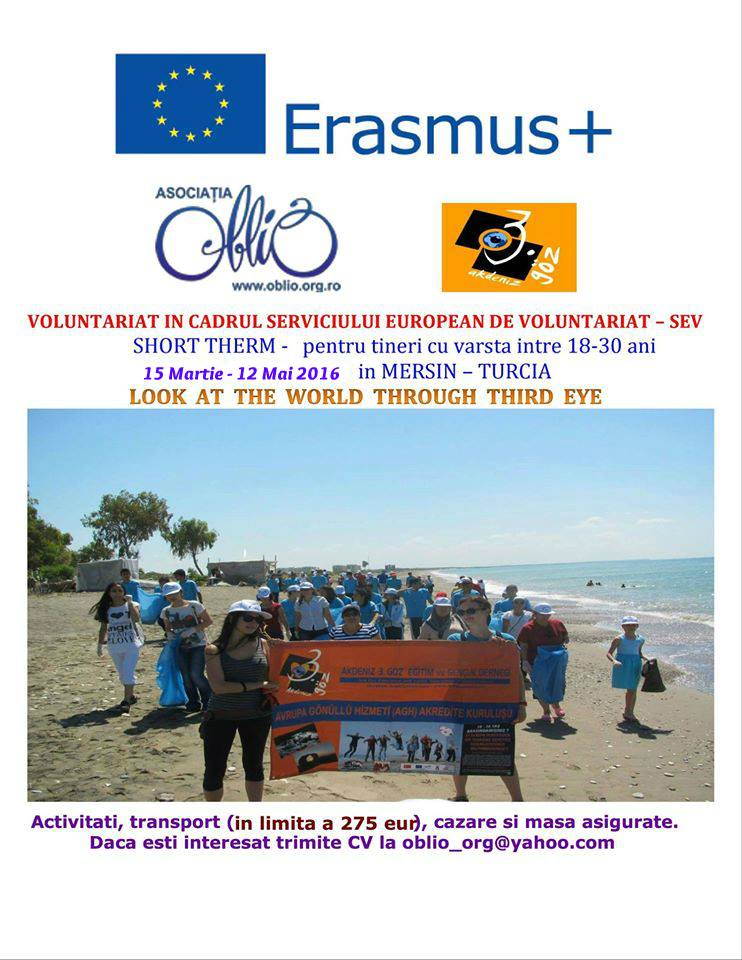 VOLUNTARY IN TURKEY, SHORT TERM